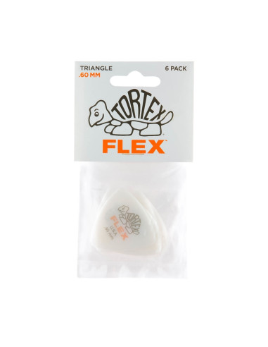 456P.60 Tortex Flex Triangle .60 mm Pack/6