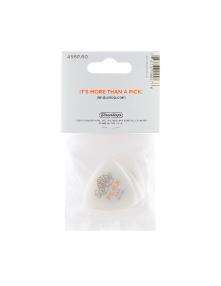 456P.60 Tortex Flex Triangle .60 mm Pack/6