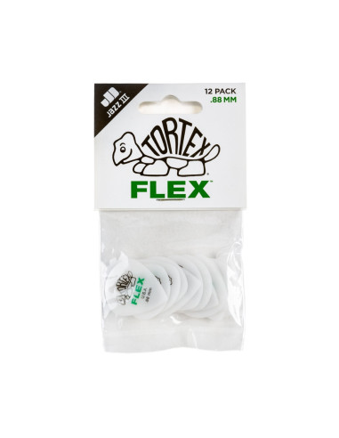 468P.88 Tortex Flex Jazz III .88mm pack/12