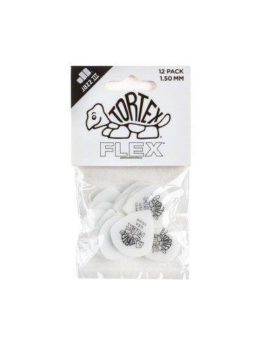 468P1.50 Tortex Flex Jazz III 1.5mm pack/12