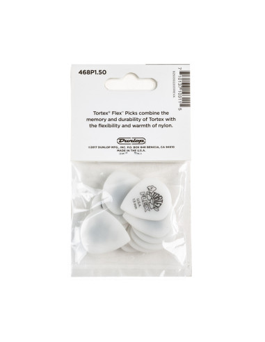 468P1.50 Tortex Flex Jazz III 1.5mm pack/12