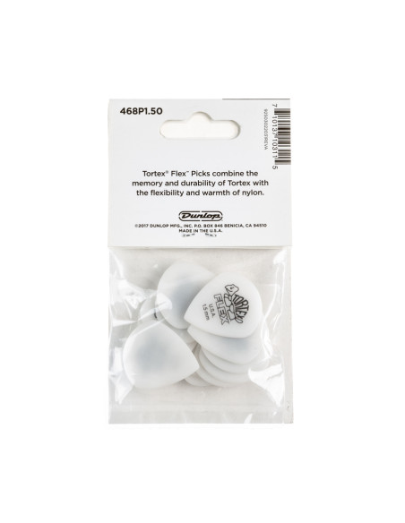 468P1.50 Tortex Flex Jazz III 1.5mm pack/12