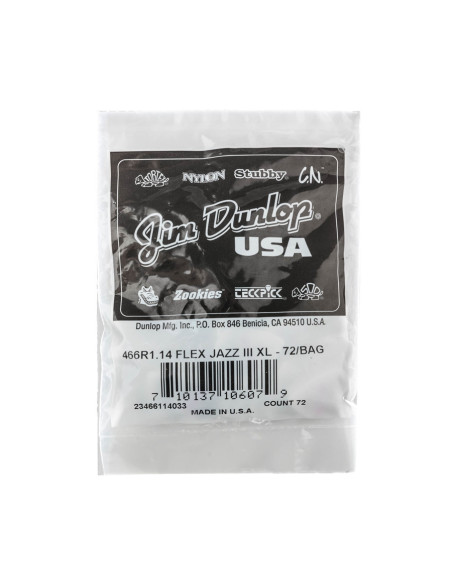 466R114 Tortex Flex Jazz III XL 1.14 mm Bag/72