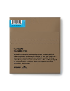 DBFS45125M Corde basso Flatwound Scala media Set/5 2