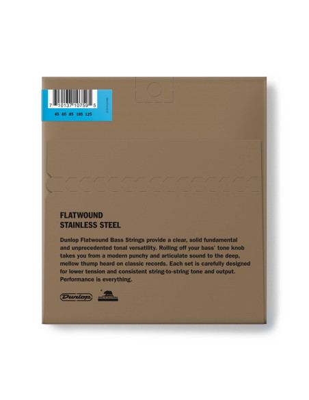 DBFS45125M Corde basso Flatwound Scala media Set/5