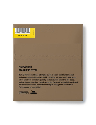 DBFS40100 Flatwound Light Scala lunga Set/4