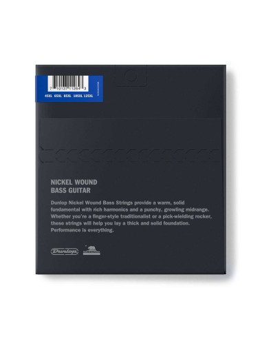 DBN45125XL Nickel Wound Extra Long 45-125 5/Set