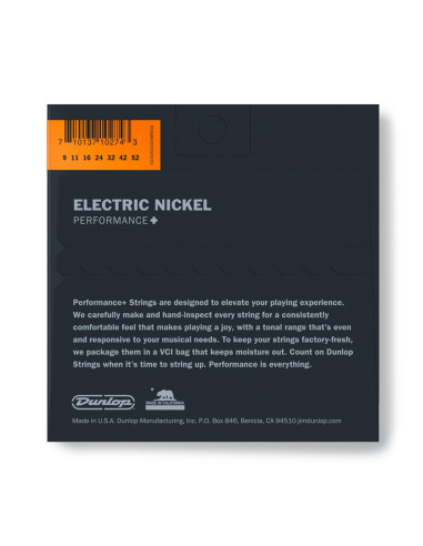 DEN0952 Nickel Plated Steel, Extra Light, Set/7