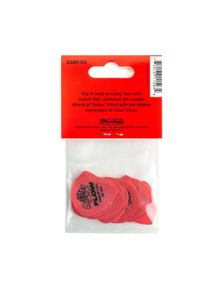 558P050 Tortex Flow Standard .50 mm Player\'s Pack/12
