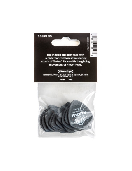 558P135 Tortex Flow Standard 1.35 mm Player\'s Pack/12
