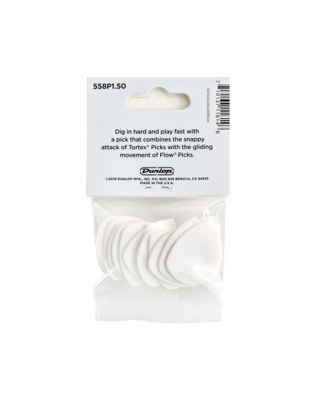 558P150 Tortex Flow Standard 1.5 mm Player\'s Pack/12