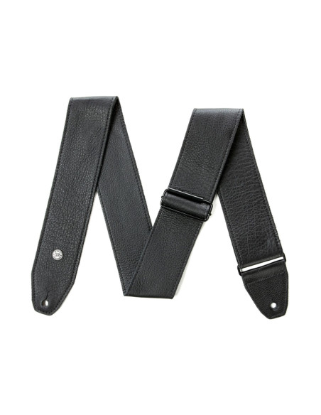 BMF15BK Tracolla BMF Tri-Glide Pelle Nera 2.5\"