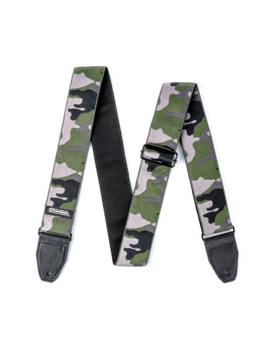 D6716 Tracolla Jacquard Ranger Green