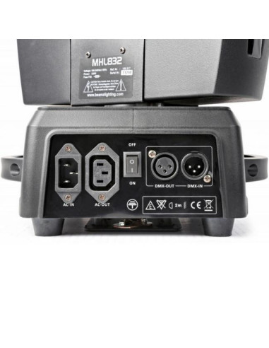 BEAMZ | MHL832 | Double Beam moving head