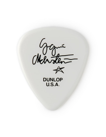YJMP01WH Malmsteen Custom Delrin Pick 1.5 mm 6pc