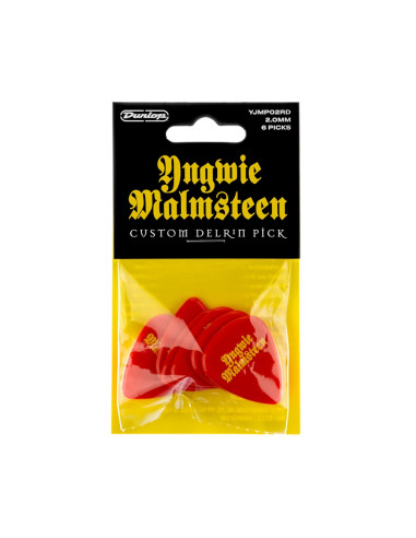 YJMP02RD Malmsteen Custom Delrin Pick 2.0 mm 6pc