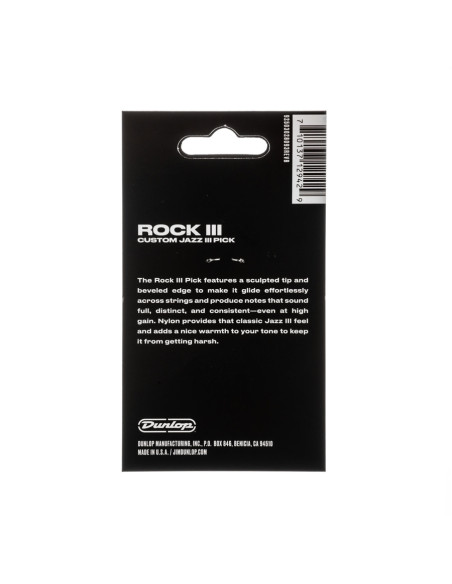 570P138 Rock III Custom Jazz III Pick 6pc