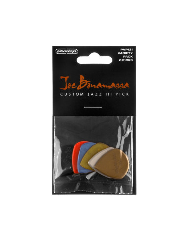 PVP121 Joe Bonamassa Custom Jazz III Pick Variety Pack