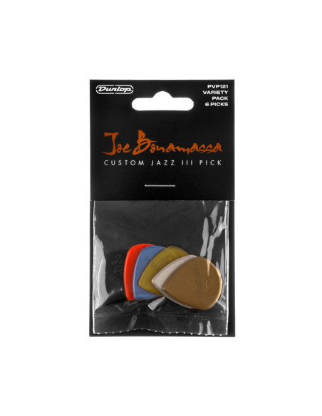 PVP121 Joe Bonamassa Custom Jazz III Pick Variety Pack