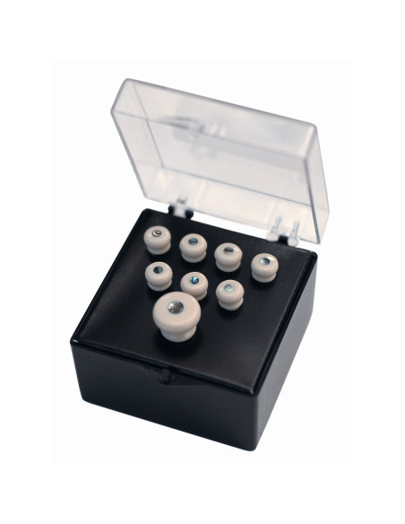 APP45 Pin, Set, Pearl Inlay, White 45