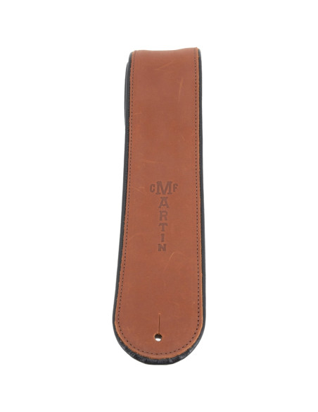 18A0028 Tracolla Rolled Leather, Brown