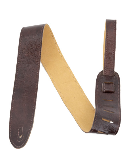 18A0100 Tracolla Soft Leather, Brown
