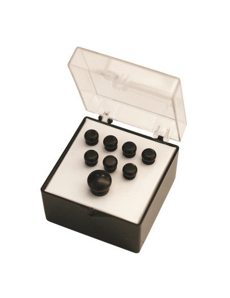 18APP17 Set Pin Ebano, No Inlay