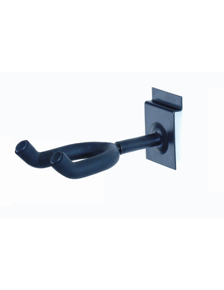 SBG/4 sostegno Slatwall per chitarra con forcella curva
