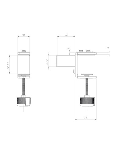 CLAMP/001 Morsetto adattatore