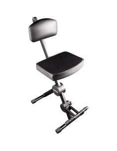 DX/749 Sgabello con Schienale e Poggiapiedi