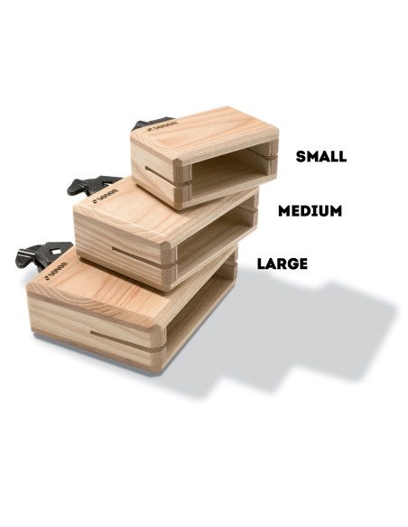 WB L Wood Block Temple Large
