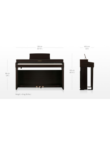 Kawai CN201 pianoforte elettrico con mobile