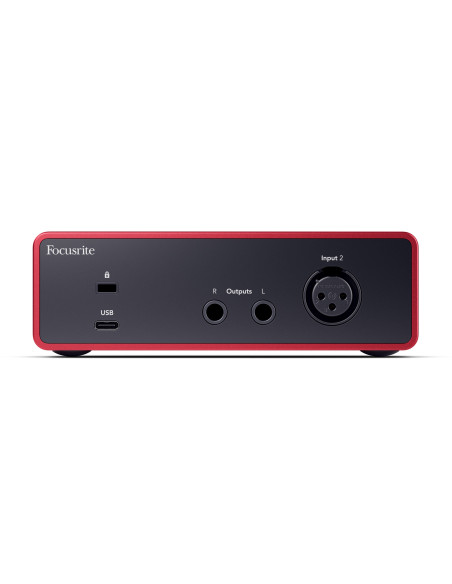 FOCUSRITE Scarlett Solo (4th Gen) | Interfaccia Audio Usb C 2 In 2 Out