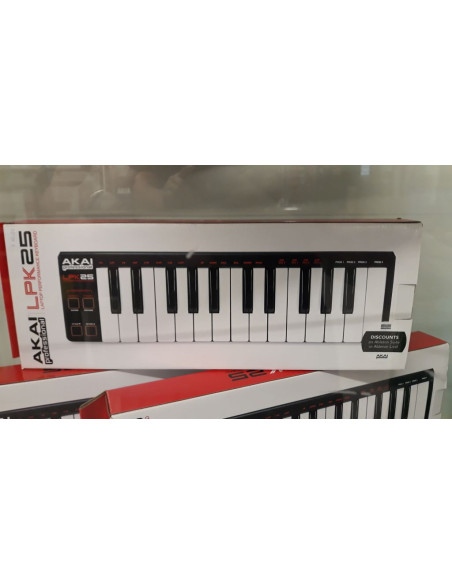 AKAI LPK25 | Controller Midi Usb 25 MiniTasti