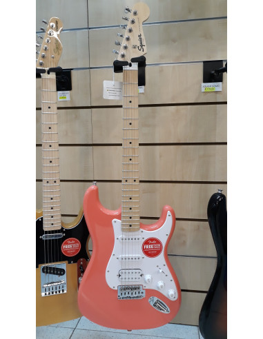 FENDER Squier Sonic Stratocaster HSS MN Tahitian Coral