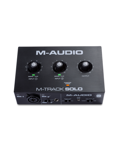 M-AUDIO M-Track Solo | Interfaccia Audio Usb 1 In 2 Out