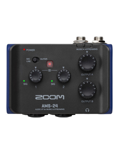 ZOOM AMS-24 | Interfaccia Audio Usb 2 In 4 Out