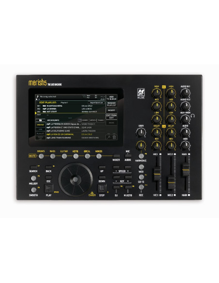 M-LIVE Merish 5 X2 |Lettore Basi Musicali Midi/Mp3/Mp4 con Mixer ed Effetti