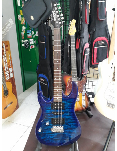 IBANEZ GRX70 Transparent Blue Burst Mancina | Usato