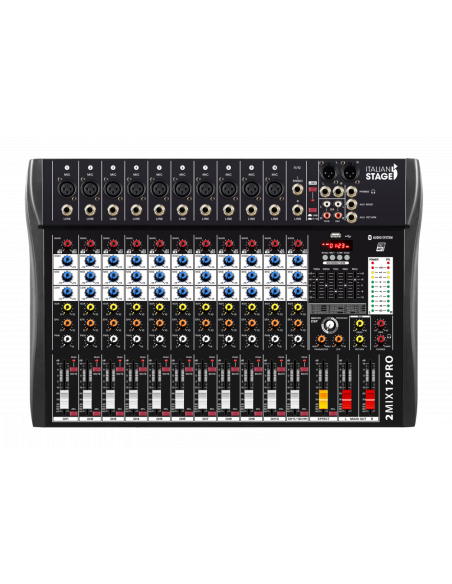 ITALIAN STAGE | 2MIX12 PRO | MIXER ANALOGICO
