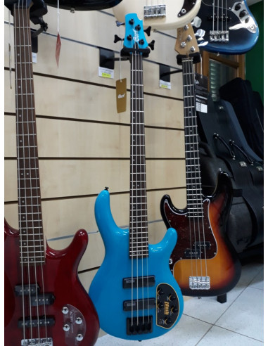 CORT Artisan C4 Deluxe | Basso Elettrico Blue