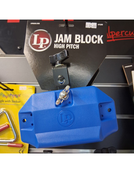 LATIN PERCUSSION LP1205 | Blocchetto Jam Medio Blu