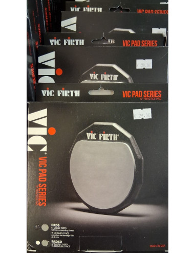 VIC FIRTH PAD6 | Pad Allenamento da 6" Pollici