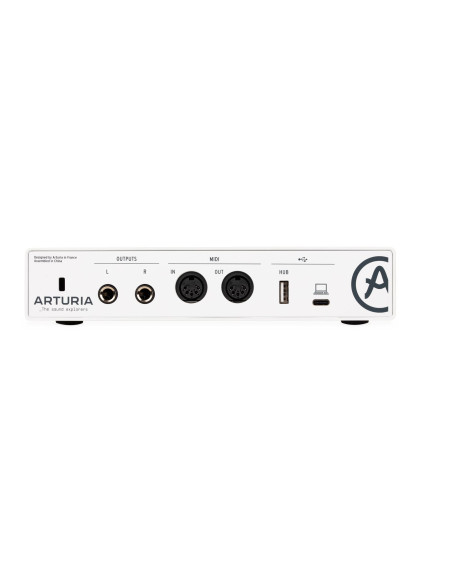 ARTURIA Minifuse Recording Pack White | Scheda Audio 2 Canali con Microfono, Cuffia e Cavi