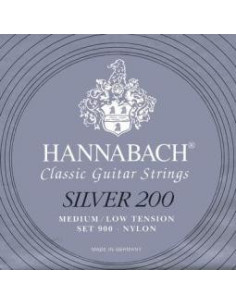  Silver 200 | Muta corde per chitarra classica