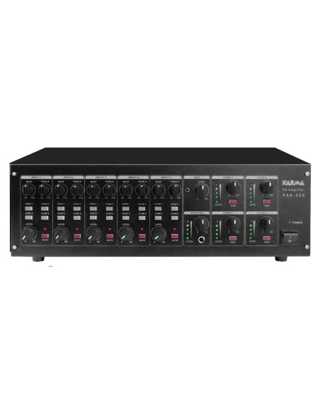 KARMA | PAA 460 | Amplificatore PA 480W - 4 zone
