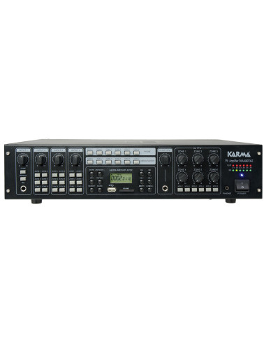 KARMA-GLEMM | PAA 660TMZ | Amplificatore PA 360W - 6 zone