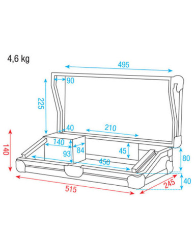 DAP | D7403 | Case per centralina DMX